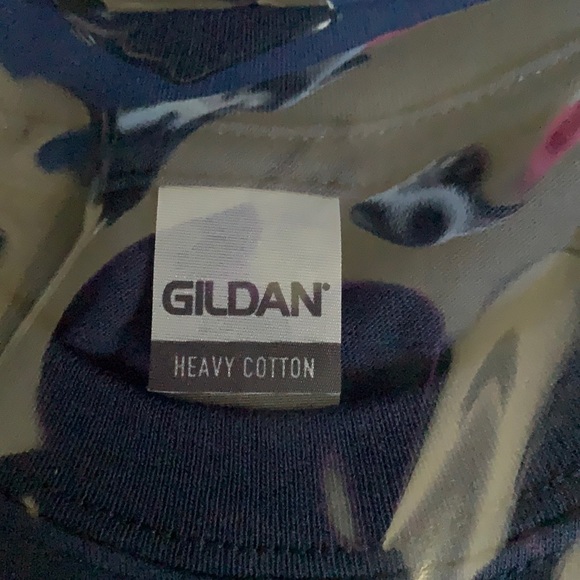 Unisex “say it” navy blue graphic t shirt - Picture 3 of 4